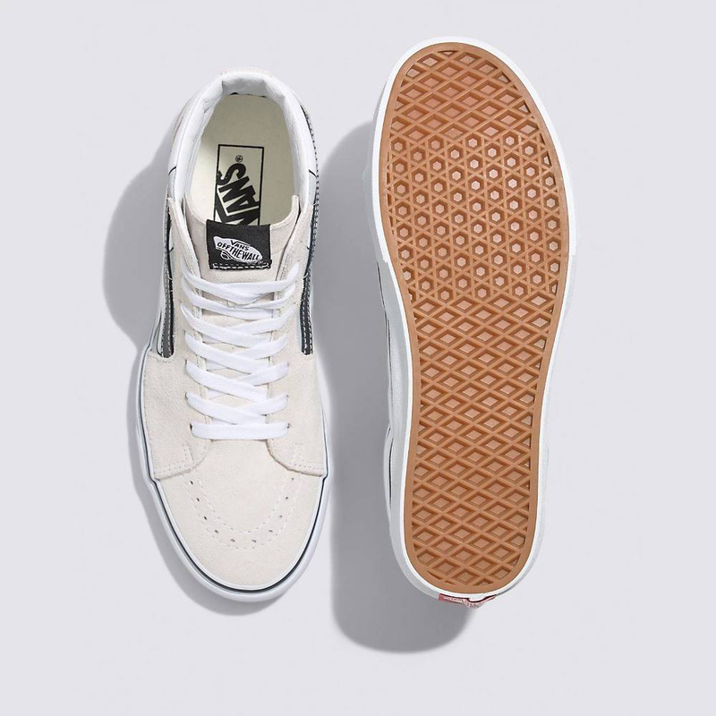 Vans reflective flame sk8-hi shoes image number null