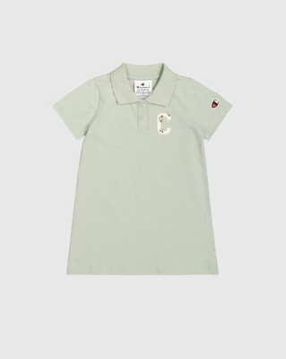 Champion infant girl's dress, Green, medium