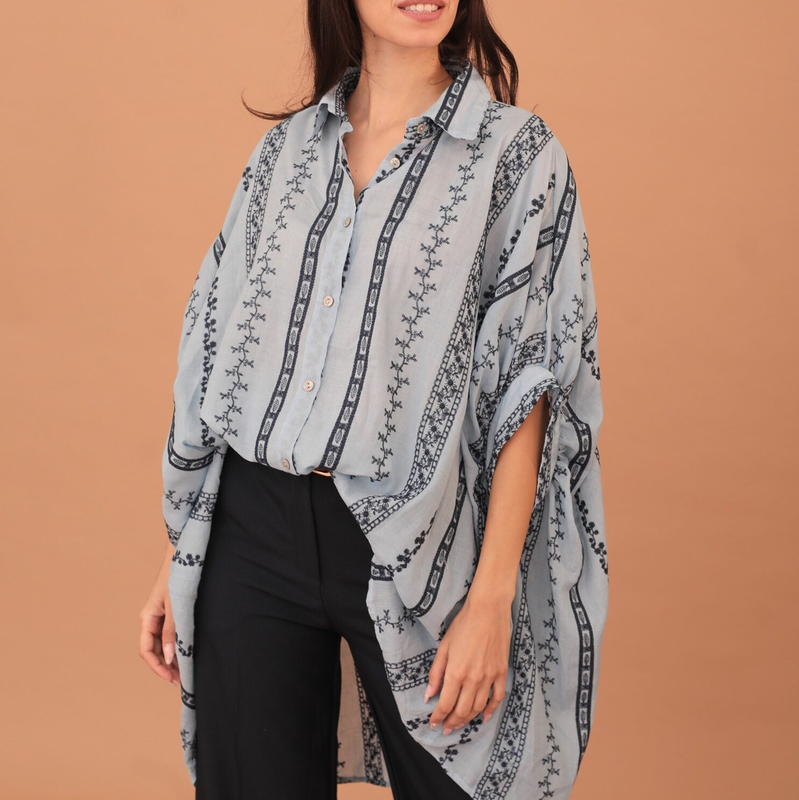 Contessa shirt - blue-null