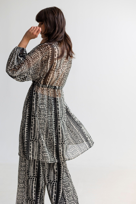 Be you cardigan print-null