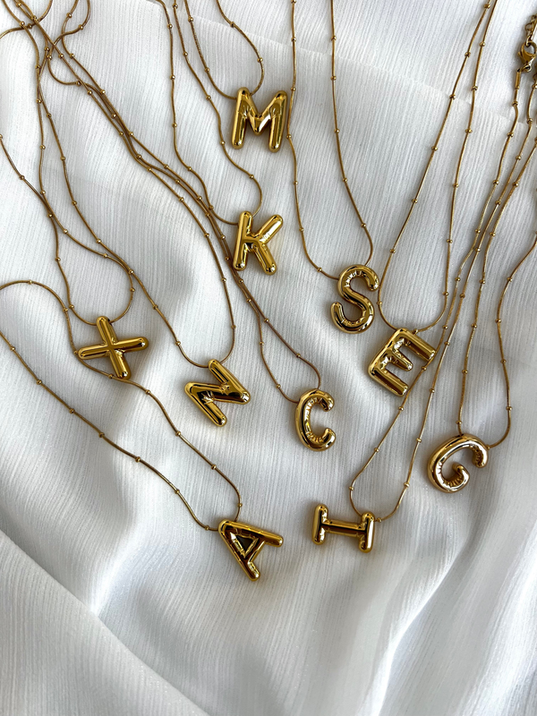 "monograms" necklace-null