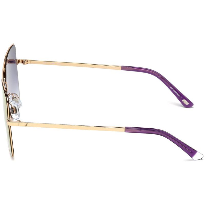 Gold metal sunglasses-null