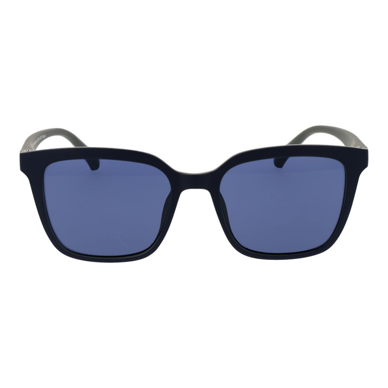 Blue plastic sunglasses-null