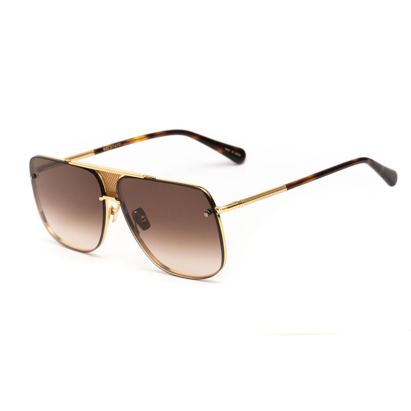 Gold titanium sunglasses-null