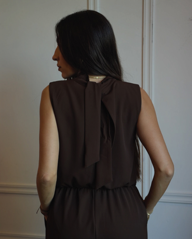 Jumpsuit sleevless 26093n-null