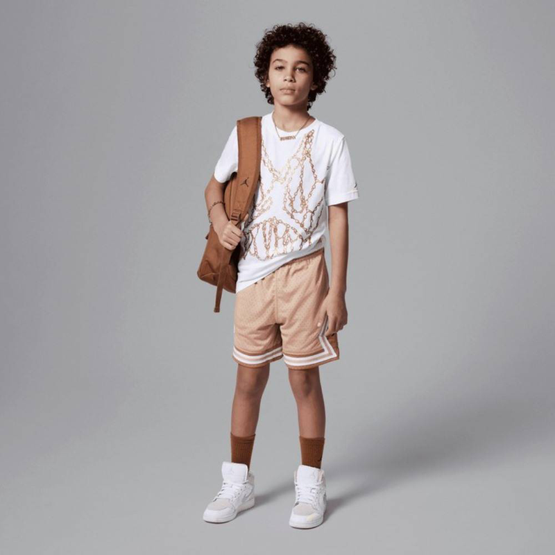 Boys mj brand jm chain short sleeves crew-null