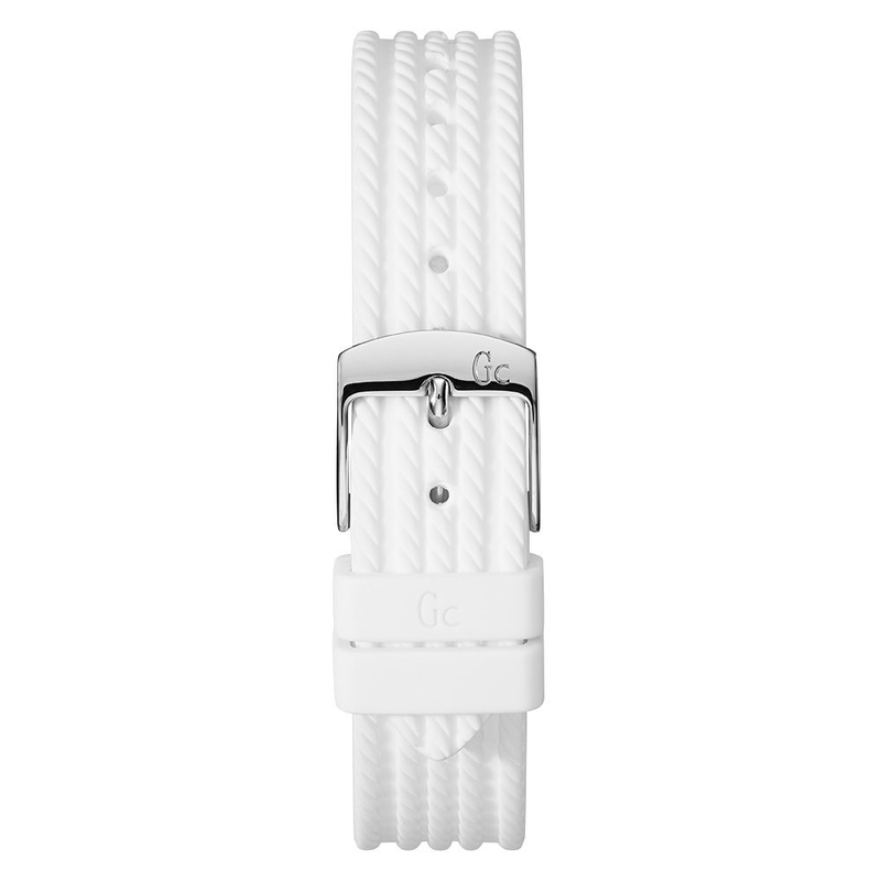White synthetic dress watch-null