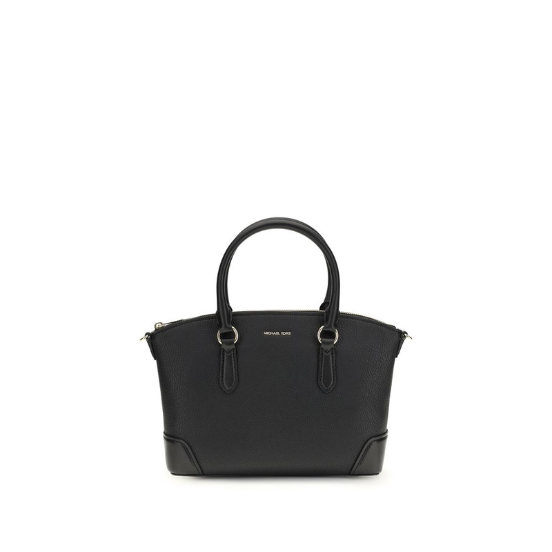 Black calf leather bos taurus handbag-null