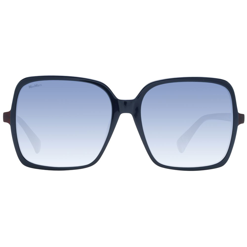 Blue plastic sunglasses-null