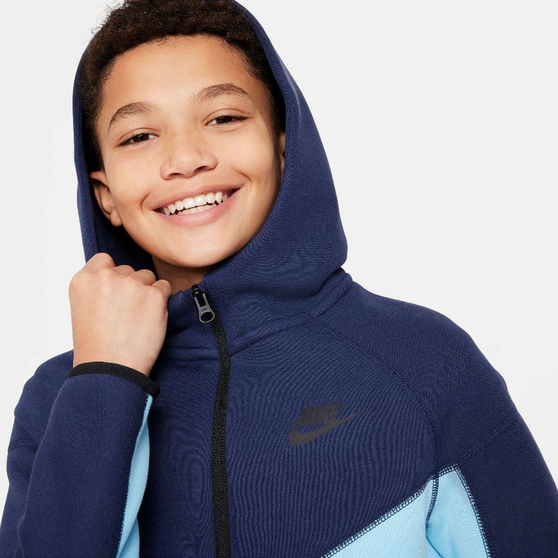 Boy nike sportswear tech fleece full-zip hoodie-null