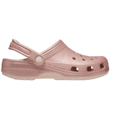 Classic glitter clog, Quartz, medium
