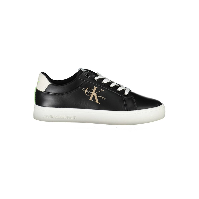 Nero polyester women sneaker-null
