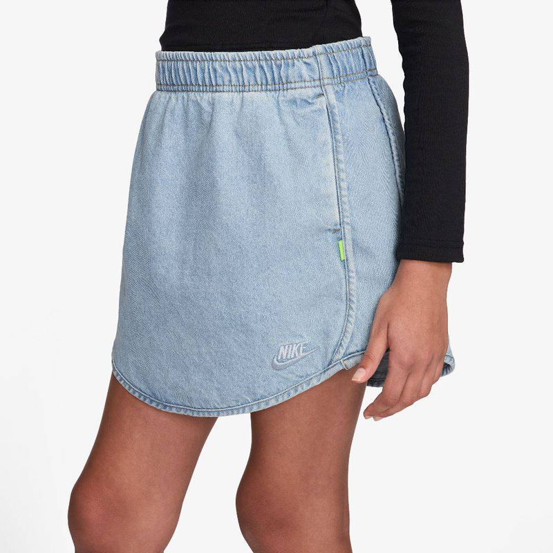 Girls sportswear collection denim skirt-null