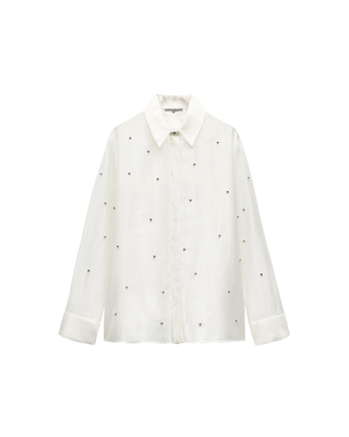 Mind matter pegasus shirt mml25-02-04-064, Off White, medium