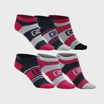 Gsa kids supercotton ultralight low cut 6 pairs socks