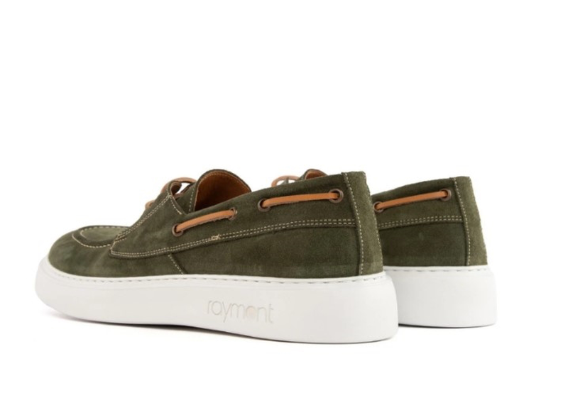 Suede leather boat shoes-null