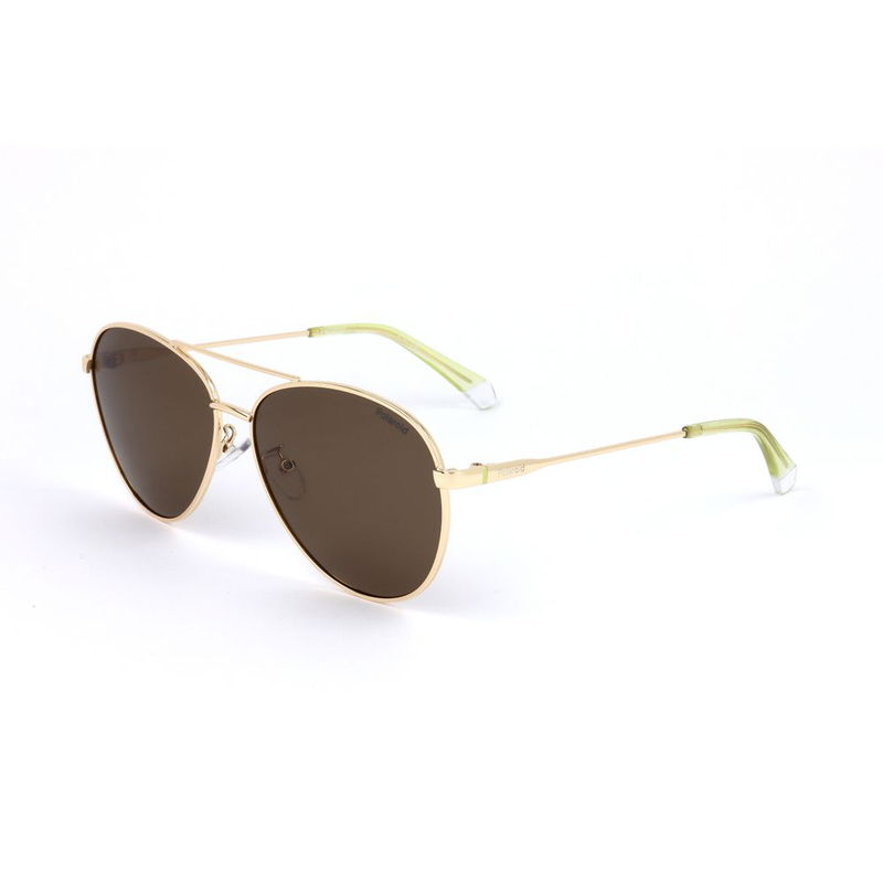 Gold metal sunglasses-null