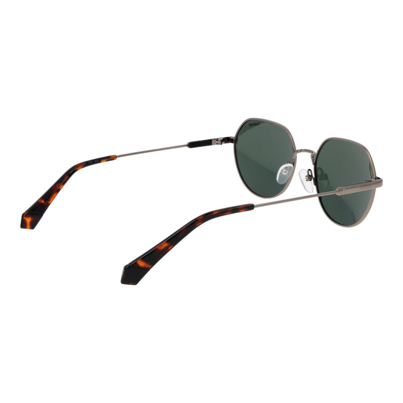 Gray metal sunglasses-null