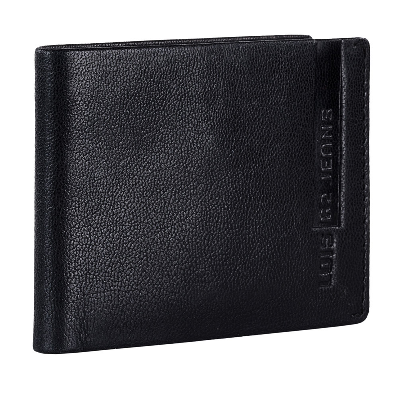 Product image: Πορτοφόλι ανδρικό δερμάτινο lois 202687-01 μαύρο-null