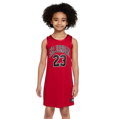 Nike jordan litle girls dress, Gym Red / Black, medium