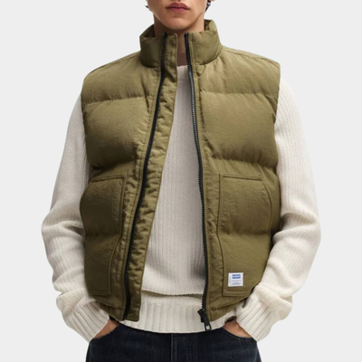 Blue brooks2431 jacket, Kkhaki, medium