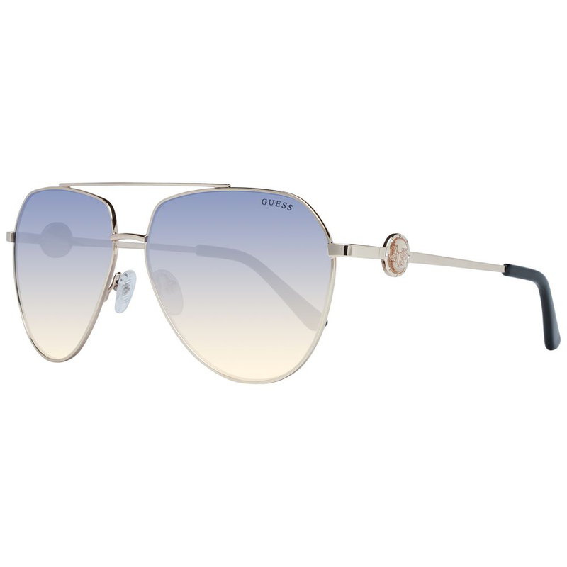 Gold metal sunglasses-null