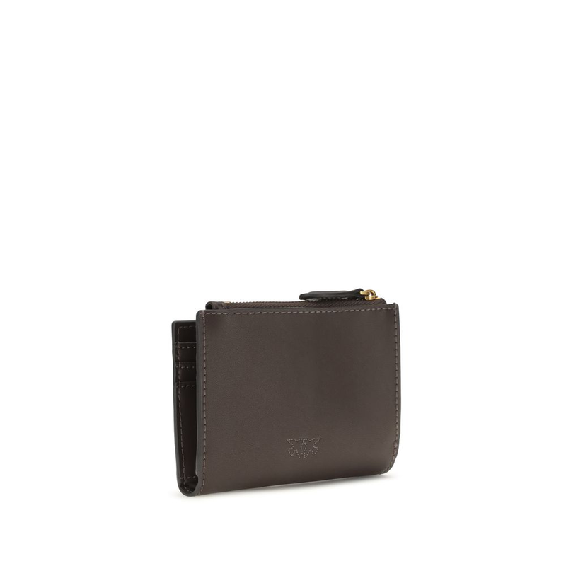 Brown calf leather bos taurus wallet-null