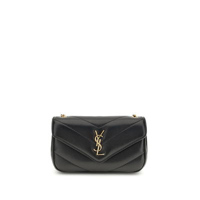 Black lamb ovis aries aries shoulder bag, Black, medium