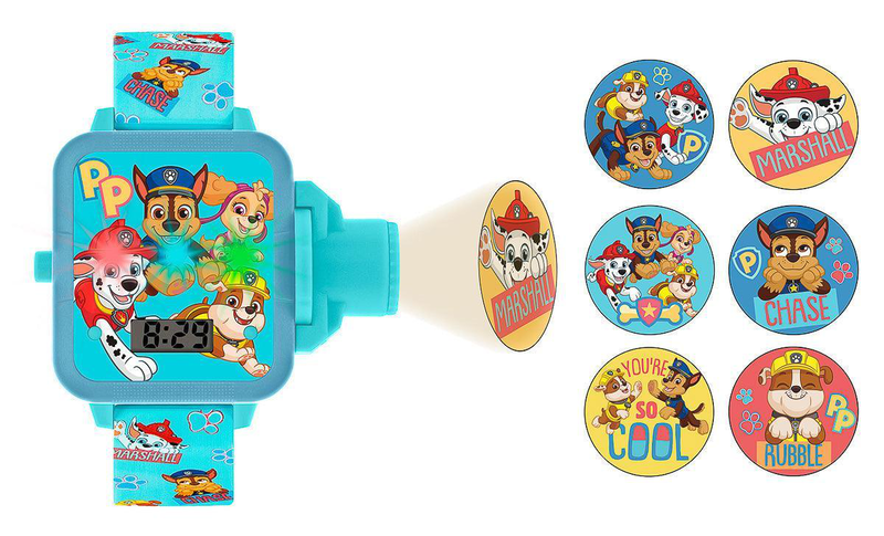 Paw patrol blue strap projection watch image number null