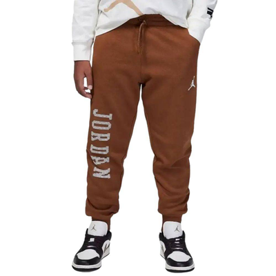 Youth mj essentials member fleece pant, Tan, medium
