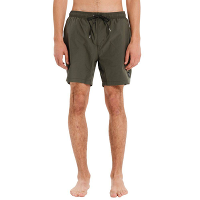 Men's classic volley shorts, Army Green, medium