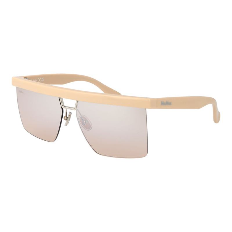 Beige plastic sunglasses-null