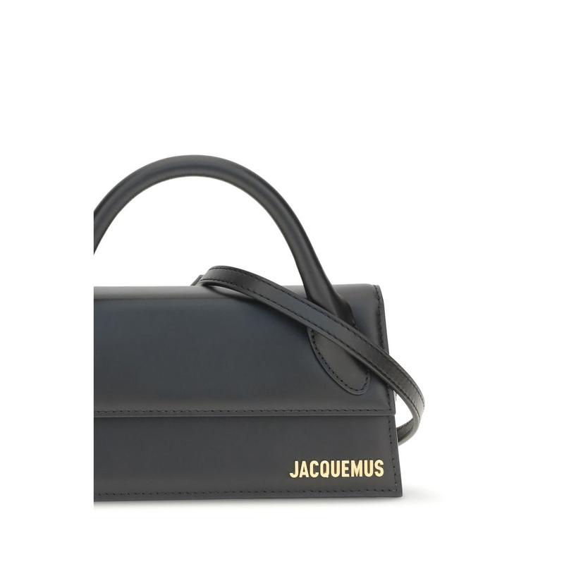 Black calf leather bos taurus handbag-null