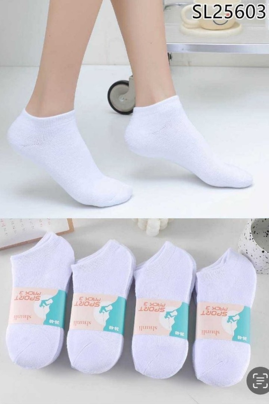 Trainer socks 3 pairs #sl25603a-null