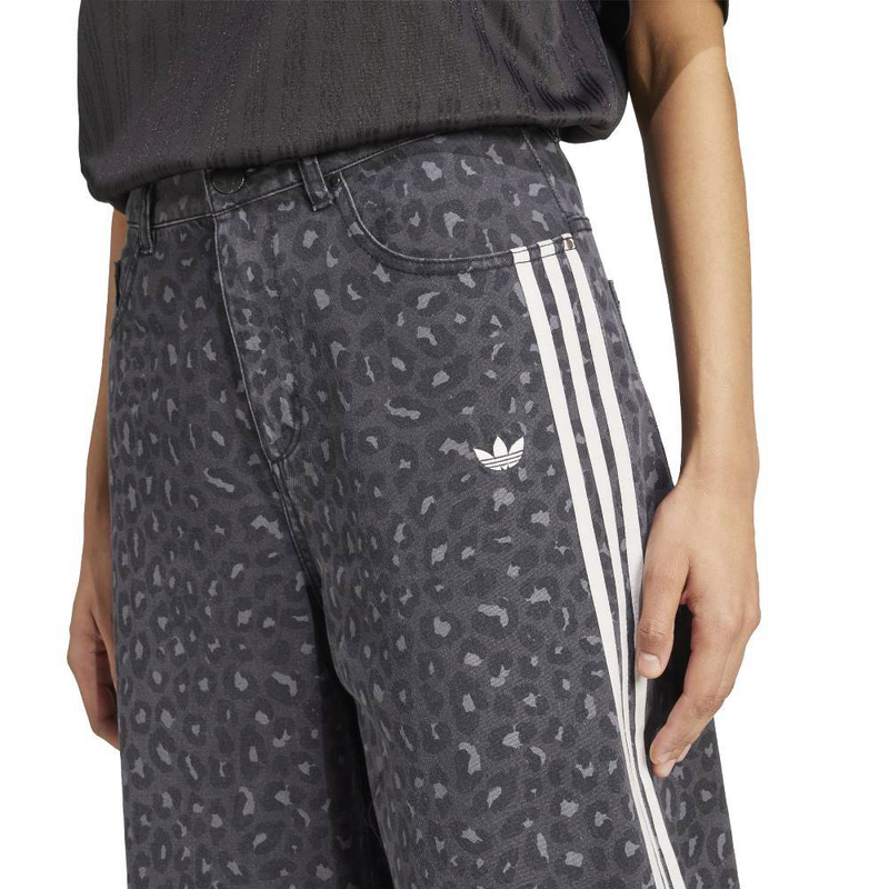 Adidas denim loose pants-null