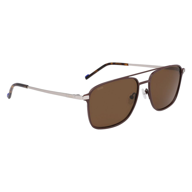 Gray titanium sunglasses-null
