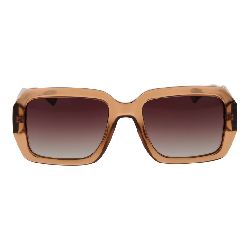 Brown polycarbonate sunglasses-null