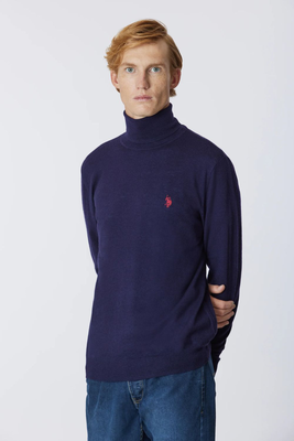 U.s. Polo assn. Rollneck, Navy, medium