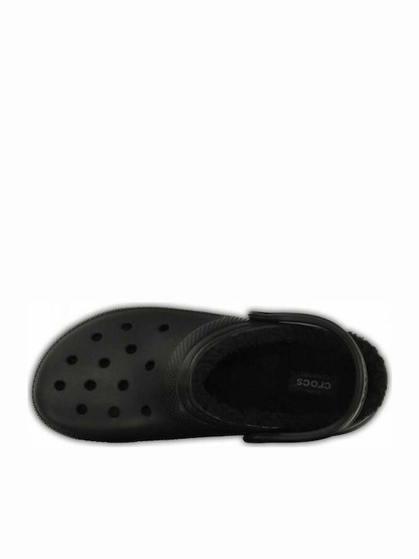 Crocs classic fuzz lined clog 060-null