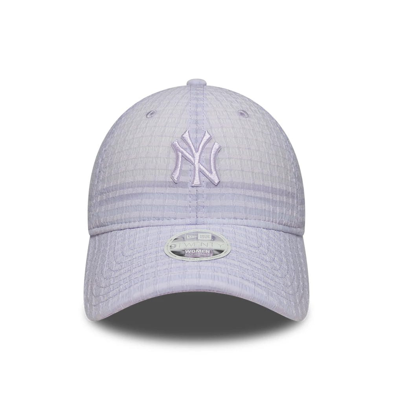 New york yankees womens mlb seersucker  9twenty adjustable cap-null