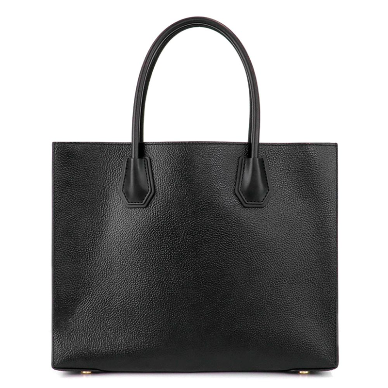 Black fur handbag-null
