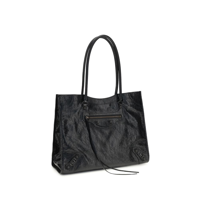 Black lamb ovis aries aries shoulder bag-null