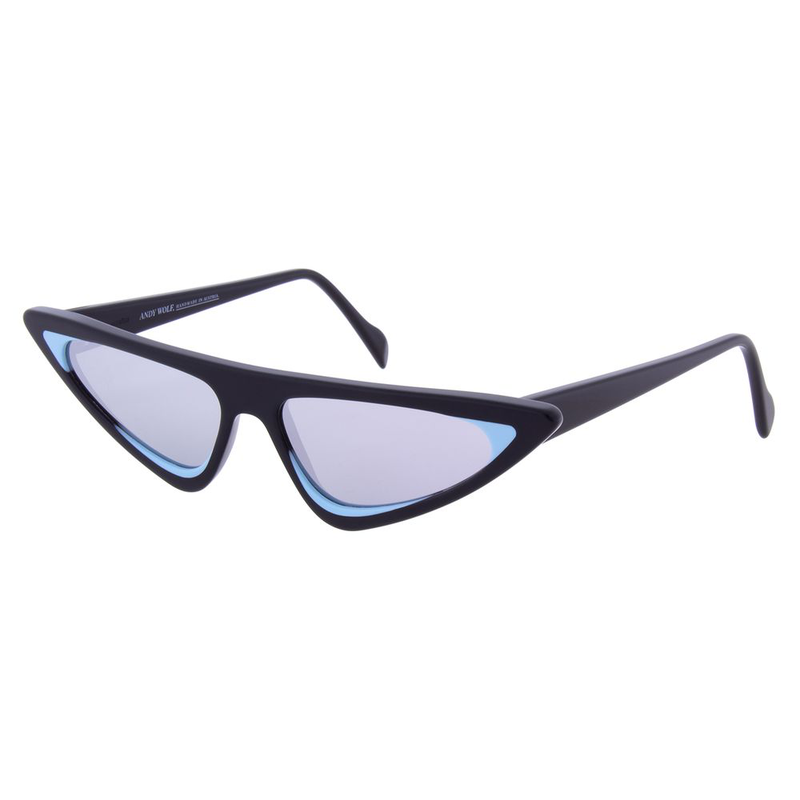 Black acetate sunglasses-null