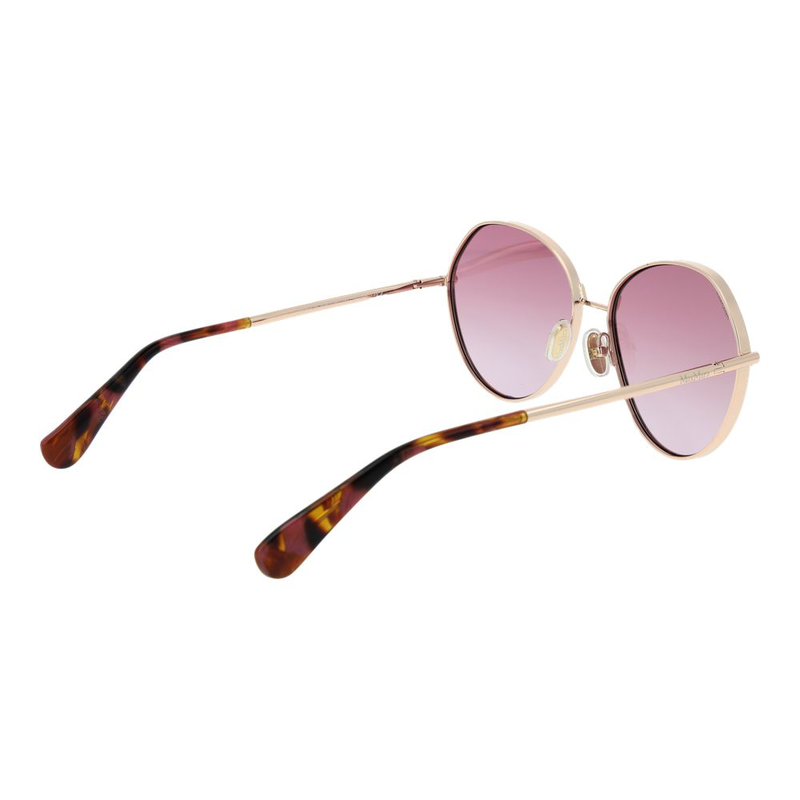 Rose gold metal sunglasses-null