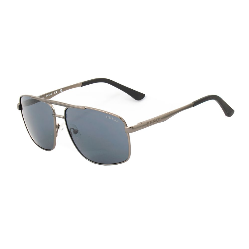 Gray metal sunglasses-null