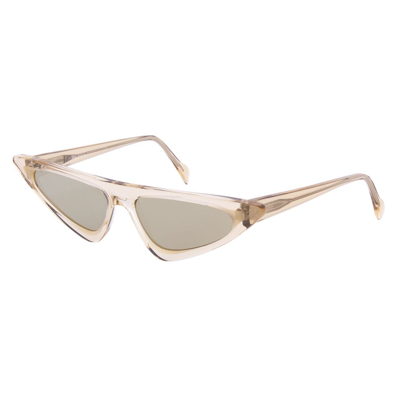 Beige acetate sunglasses-null