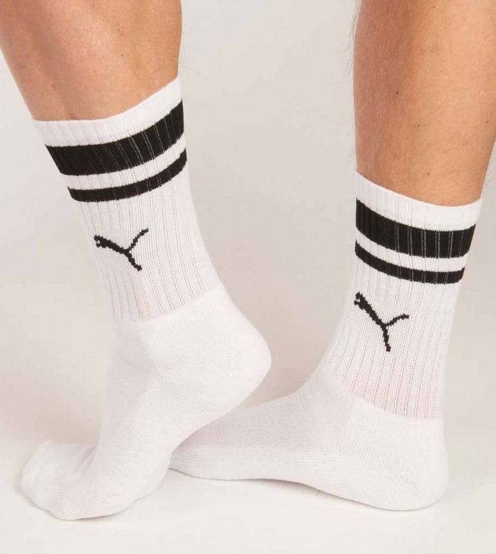 Crew heritage stripe 2-pairs sneaker socks image number null