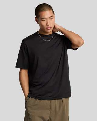 Panelled neoprene t-shirt z865 jet black, Z865 Jet Black, medium