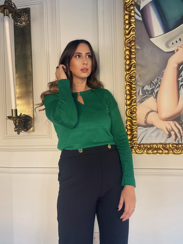 Knitted short sleeve image number null