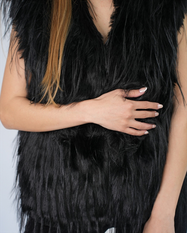 Glamorous faux fur gilet ka7171-null